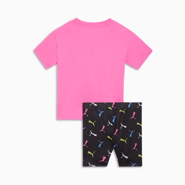 Ensemble 2 pièces Multi Logo I pour bébé, POISON PINK, extralarge